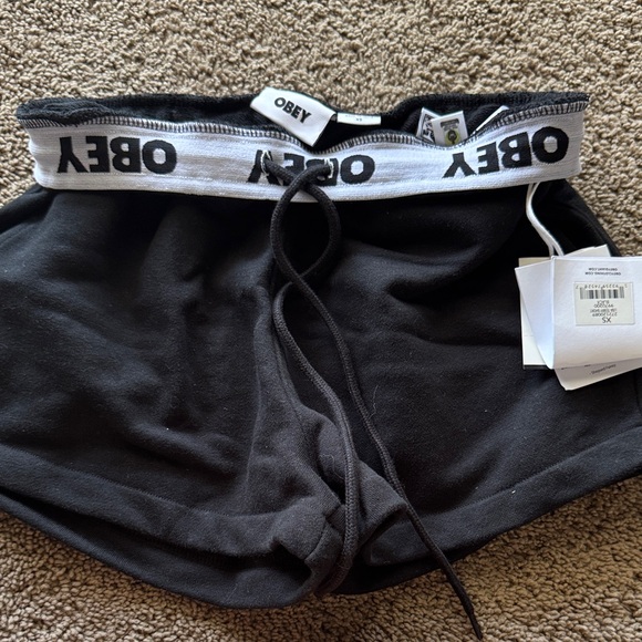 Obey Black Shorts - Picture 2 of 4